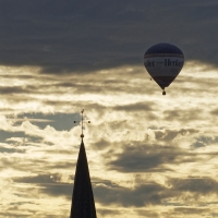 Ballon am Himmel 09.09.2018