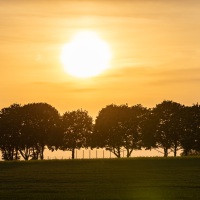 Sundown on Monday