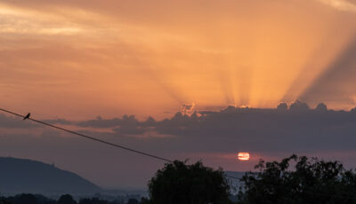 Sonnenaufgang über der Porta