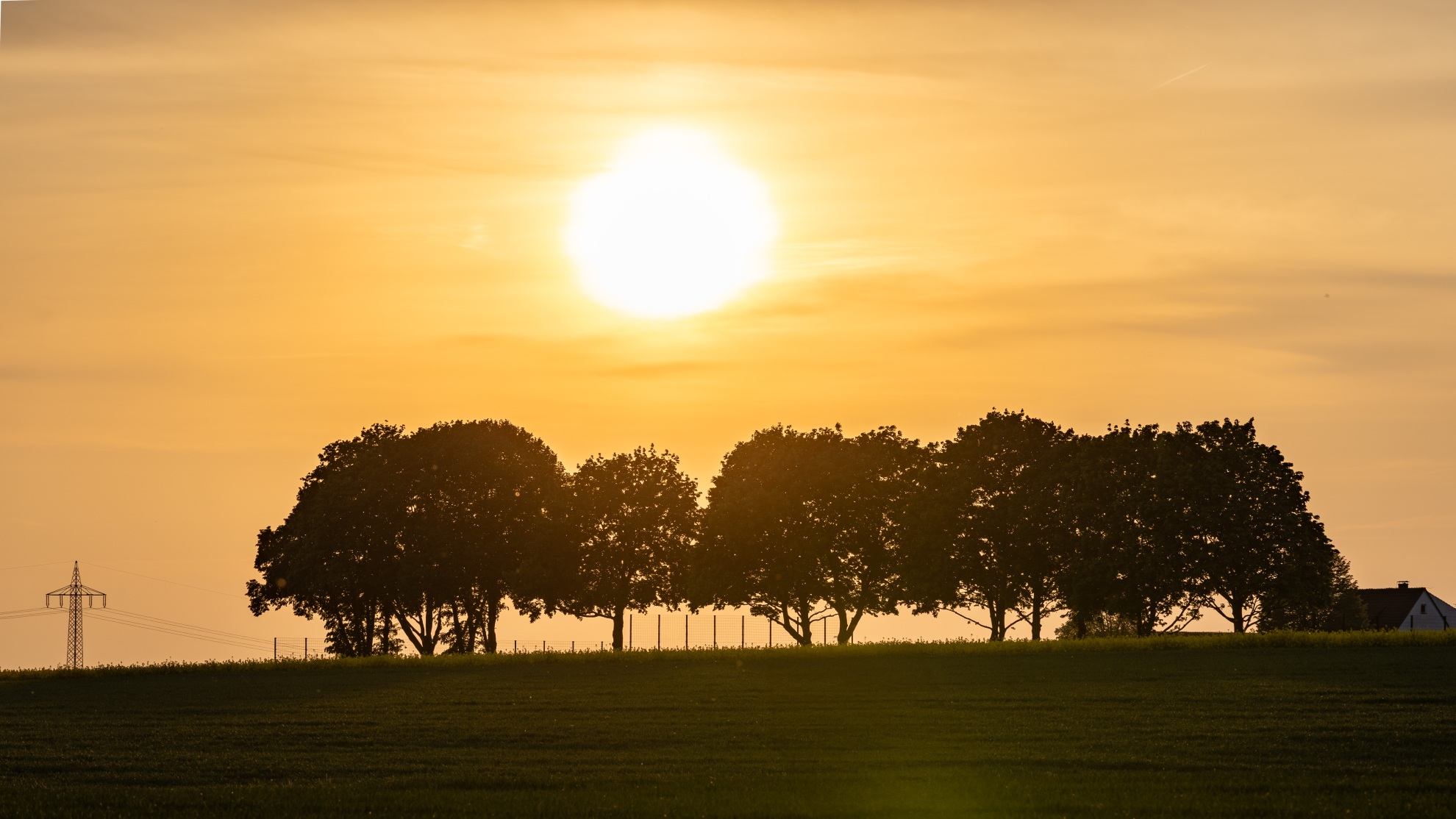 Sundown on Monday